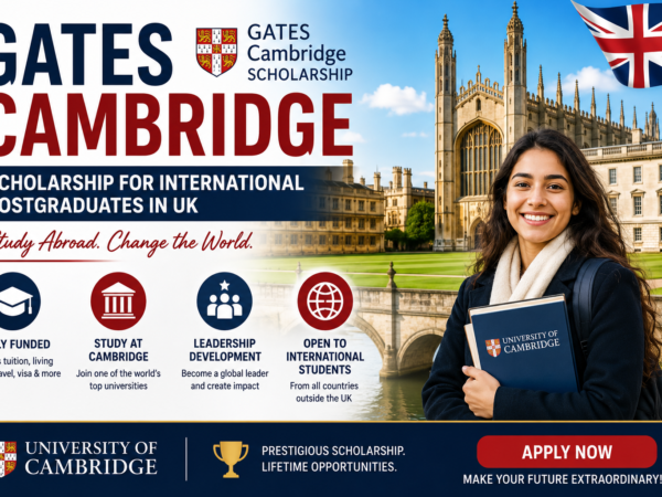 Gates Cambridge Scholarship for International Postgraduates in UK – Study Abroad