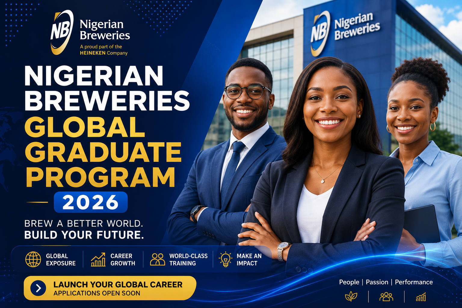 Nigerian Breweries Global Graduate Program 2026: Eligibility, Benefits, and How to Apply Nigerian Breweries Global Graduate Program 2026: Eligibility, Benefits, and How to Apply